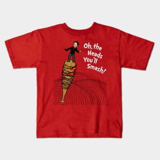 Funny Book Inspired Zombie Killer Negan The Walking Dead Kids T-Shirt